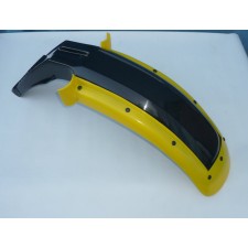 BLATNÍK PŘEDNÍ ČERNO-ŽLUTÝ - TYPOVĚ ČZ ROLAND + JAWA TRAMP